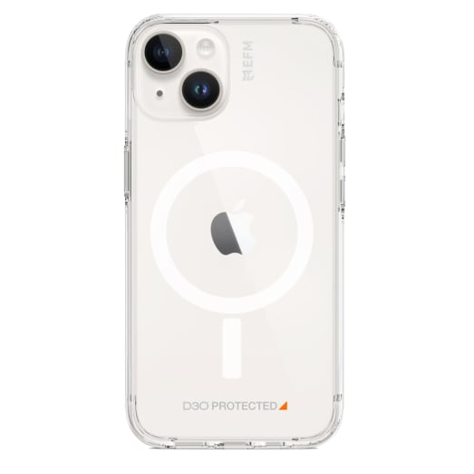 NNEDSZ EFM Alta Case Magsafe Armour with D3O Crystalex For iPhone 14 Plus (6.7") - Clear-0