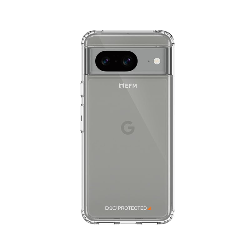 NNEDSZ EFM Alta Case Armour with D3O BIO for Google Pixel 8 - Clear-0