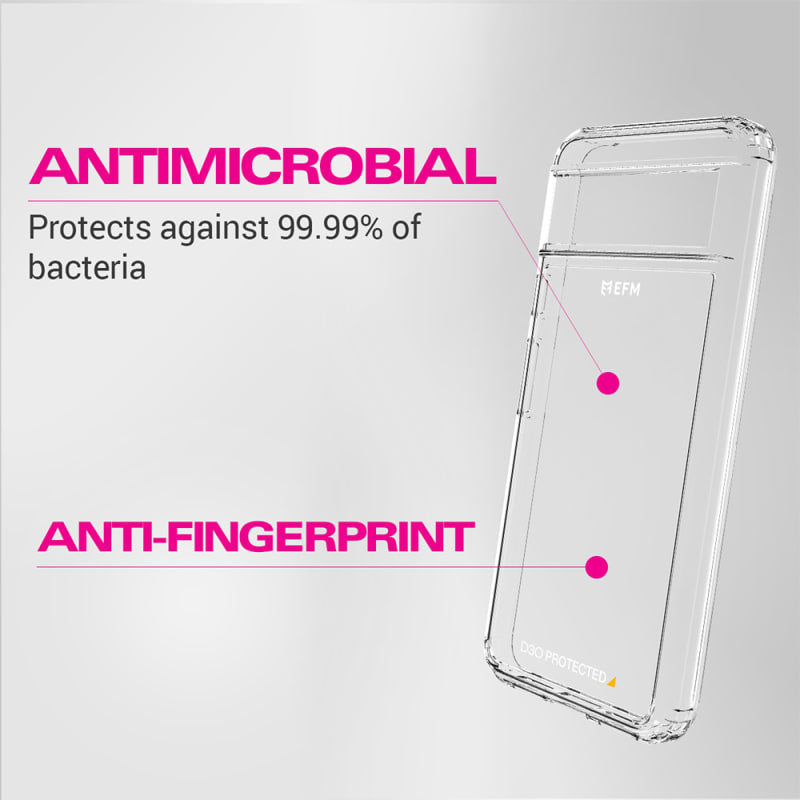 NNEDSZ EFM Alta Case Armour with D3O BIO for Google Pixel 8 Pro - Clear-3