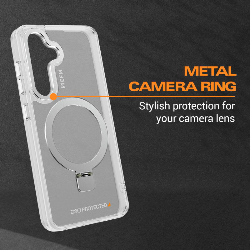 NNEDSZ EFM Alta D3O BIO Case Armour Samsung Galaxy S24+ Clear-2