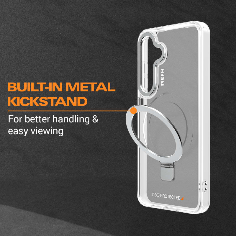 NNEDSZ EFM Alta D3O BIO Case Armour Samsung Galaxy S24+ Clear-3