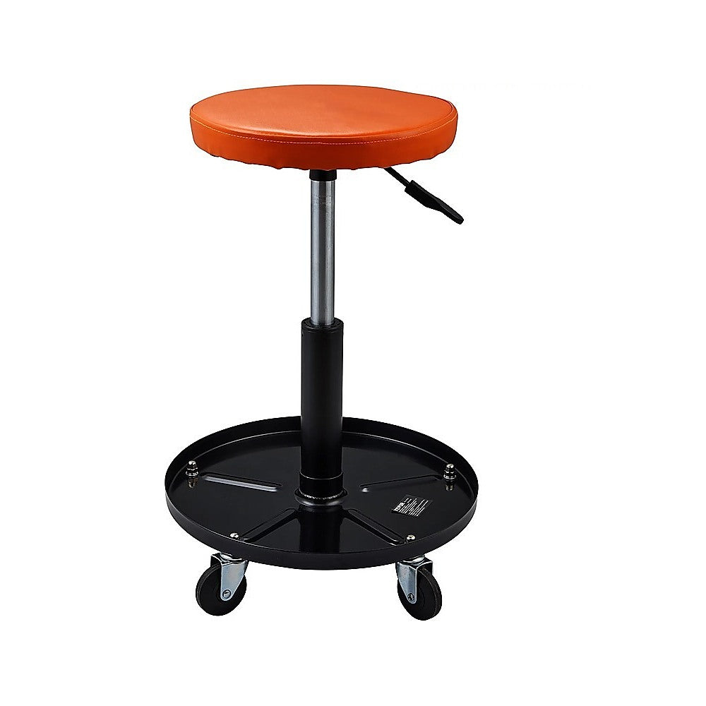 NNEDSZ Rolling Shop Stool Mechanics Garage Stool Adjustable Work Seat Creeper-1