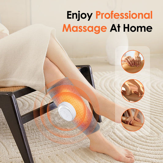 NNEDSZ Rechargeable Leg Massager with 3 Vibration Modes and Airbag Compression-0