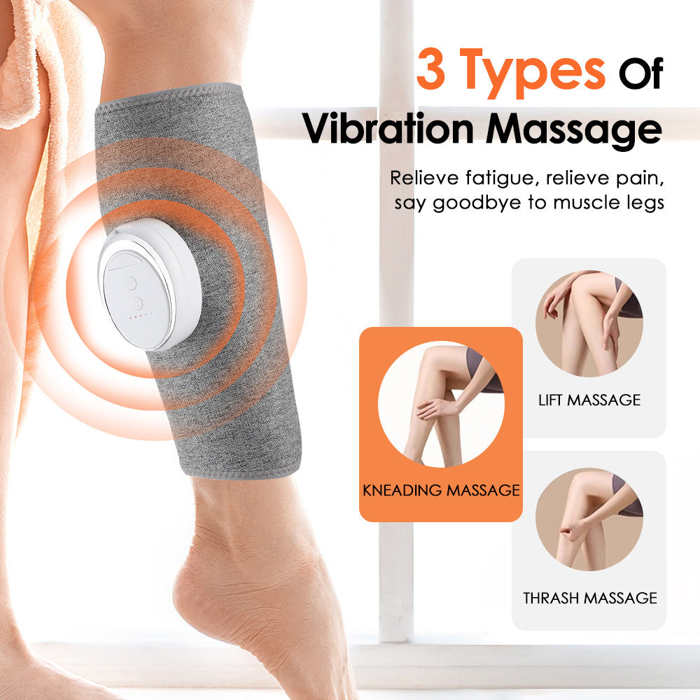 NNEDSZ Rechargeable Leg Massager with 3 Vibration Modes and Airbag Compression-2
