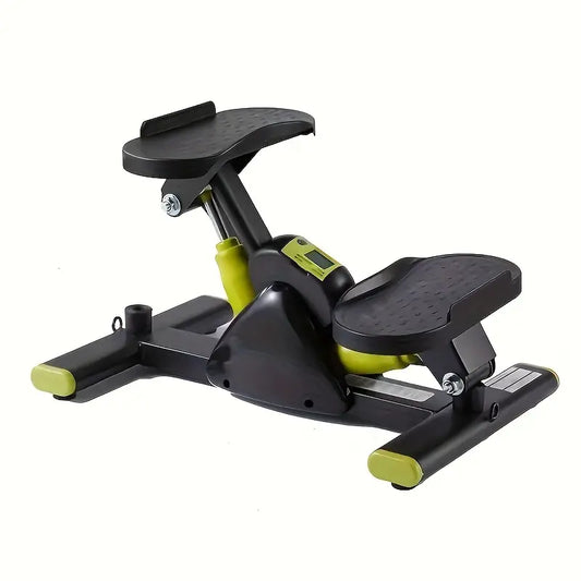 1pc Indoor Mechanical Leg Training Stepper - Green-0