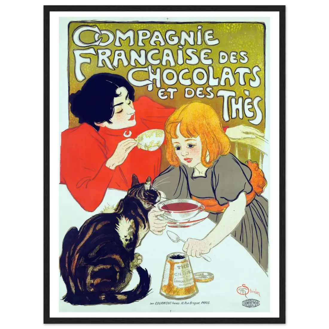Compagnie Française des Chocolats et des Thés Artwork Poster