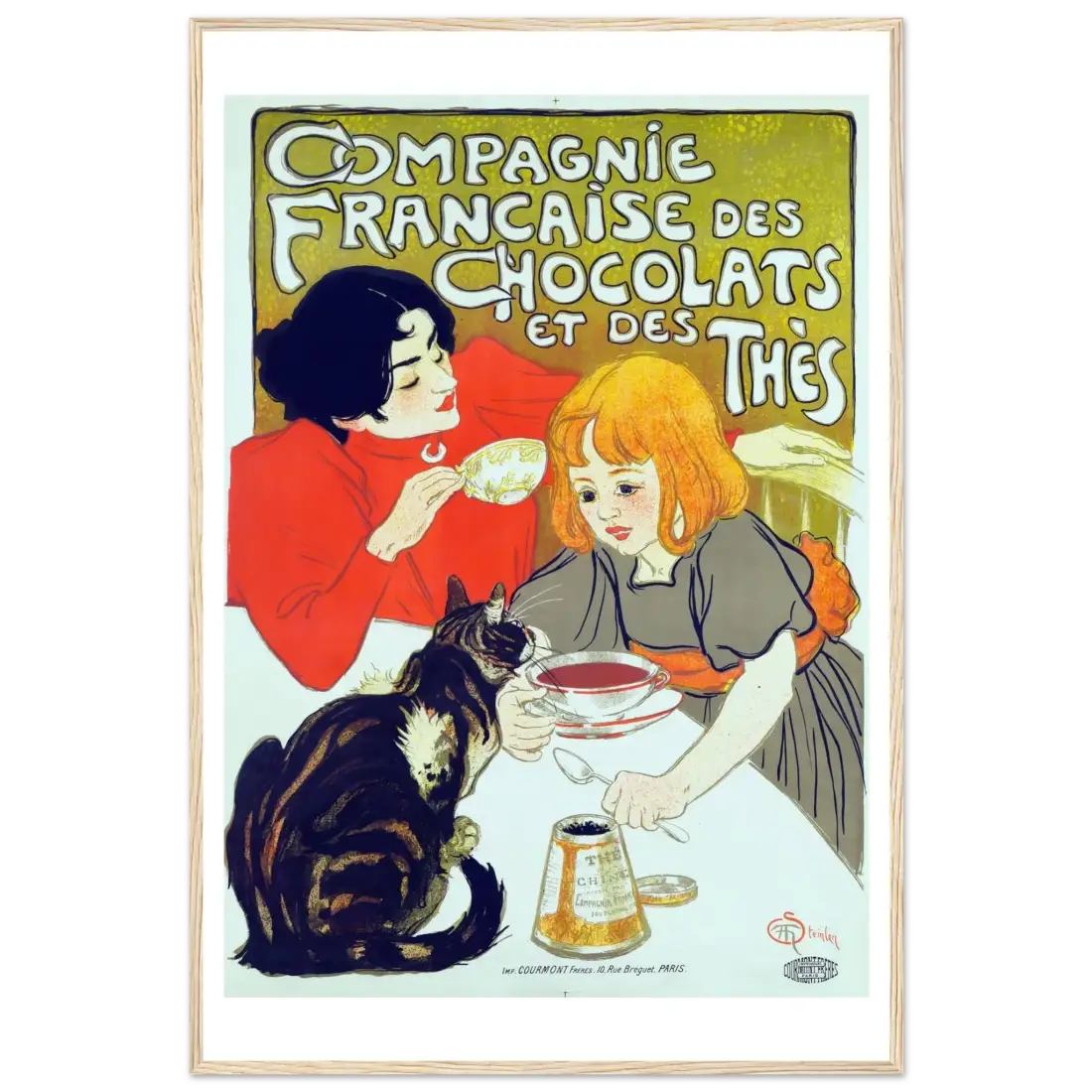 Compagnie Française des Chocolats et des Thés Artwork Poster