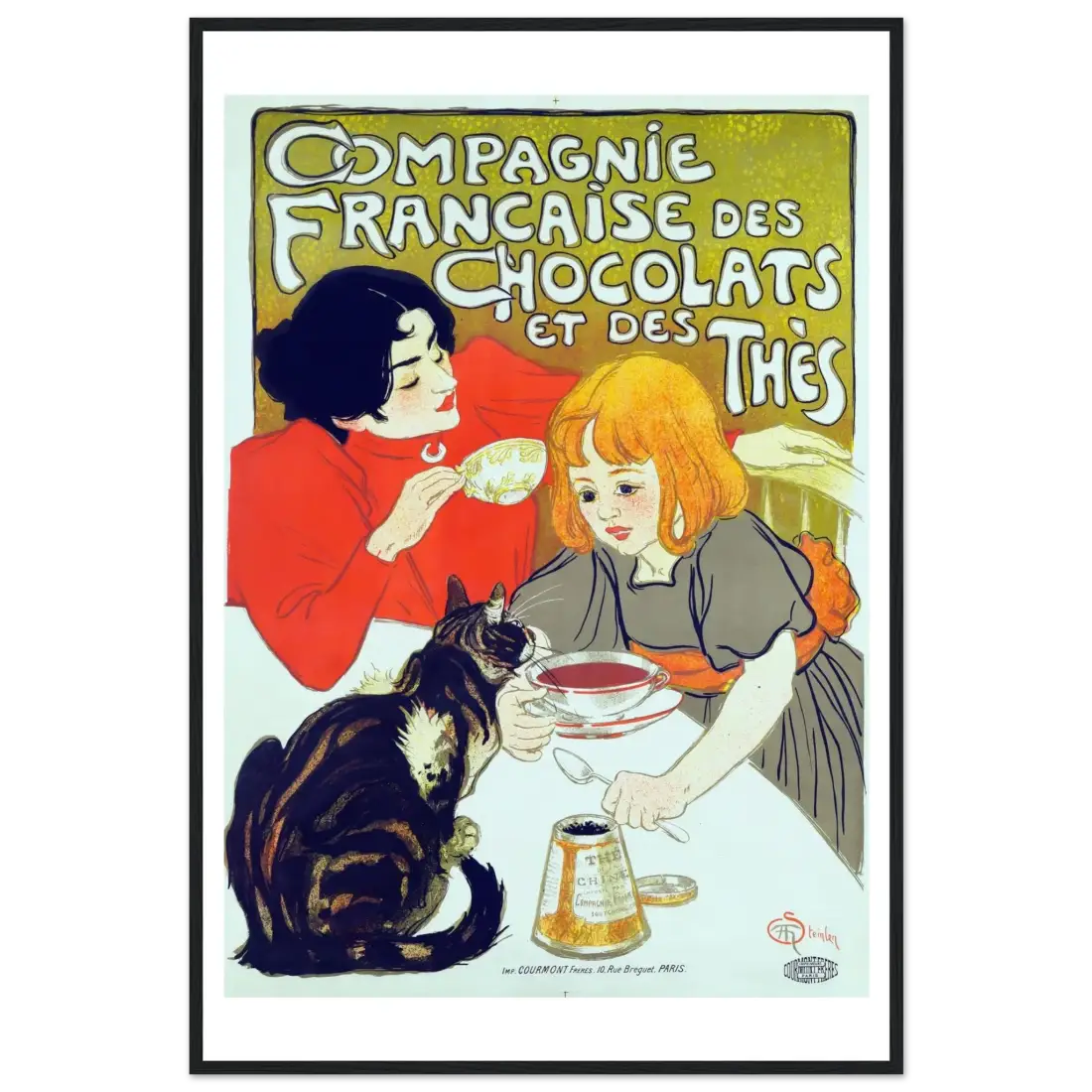 Compagnie Française des Chocolats et des Thés Artwork Poster