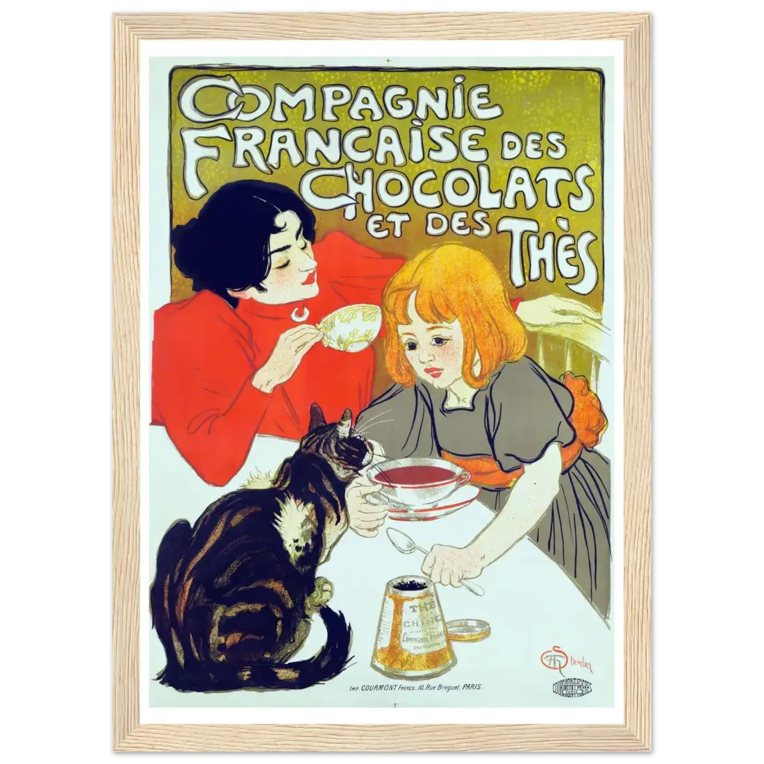 Compagnie Française des Chocolats et des Thés Artwork Poster