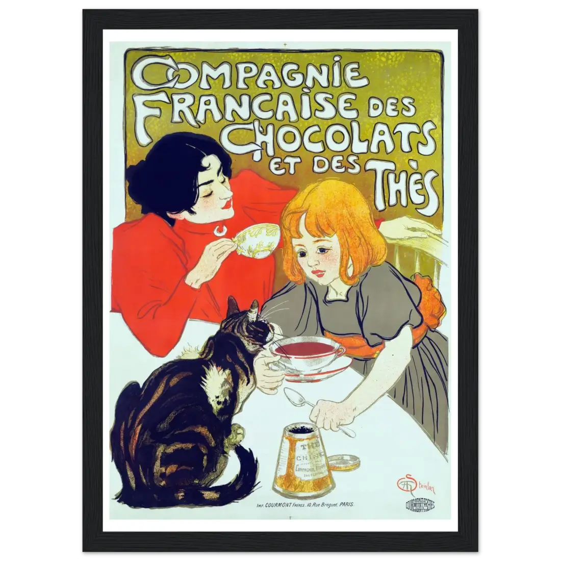 Compagnie Française des Chocolats et des Thés Artwork Poster