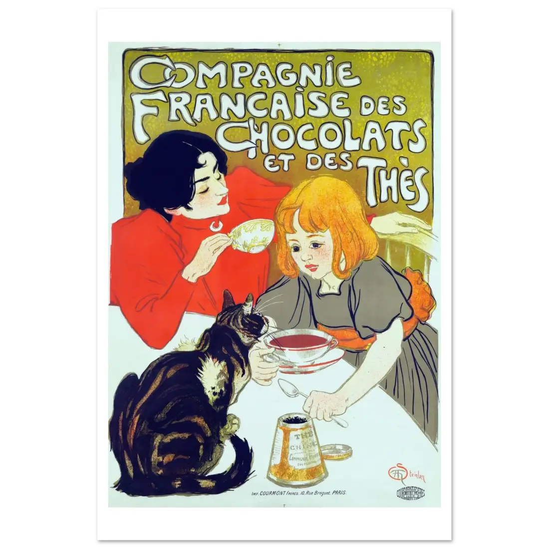 Compagnie Française des Chocolats et des Thés Artwork Poster