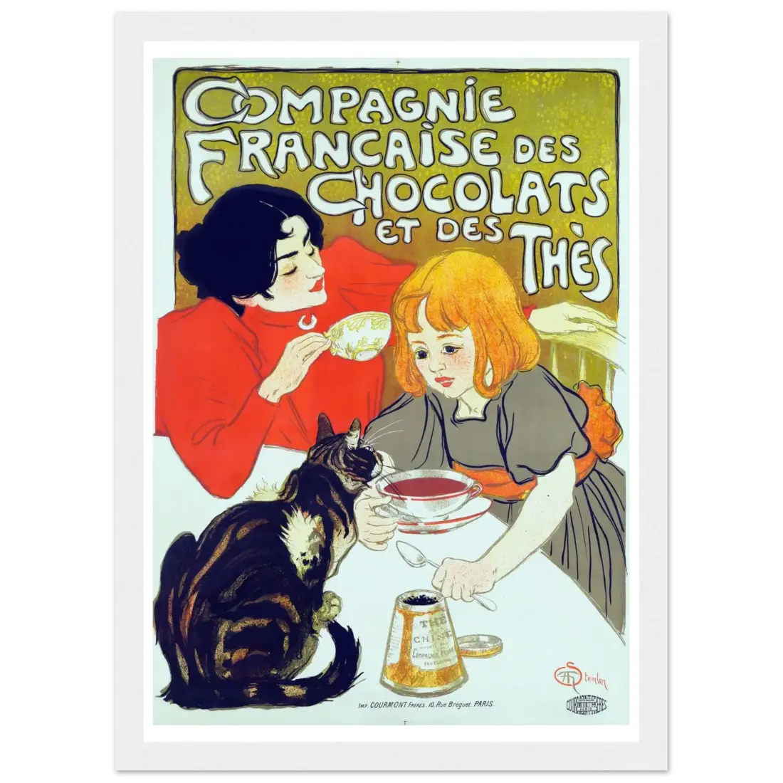 Compagnie Française des Chocolats et des Thés Artwork Poster