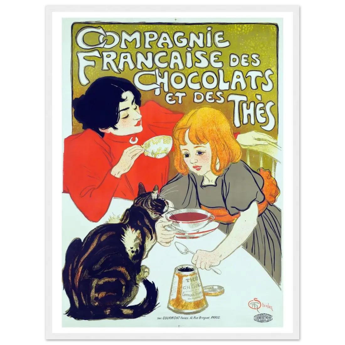 Compagnie Française des Chocolats et des Thés Artwork Poster