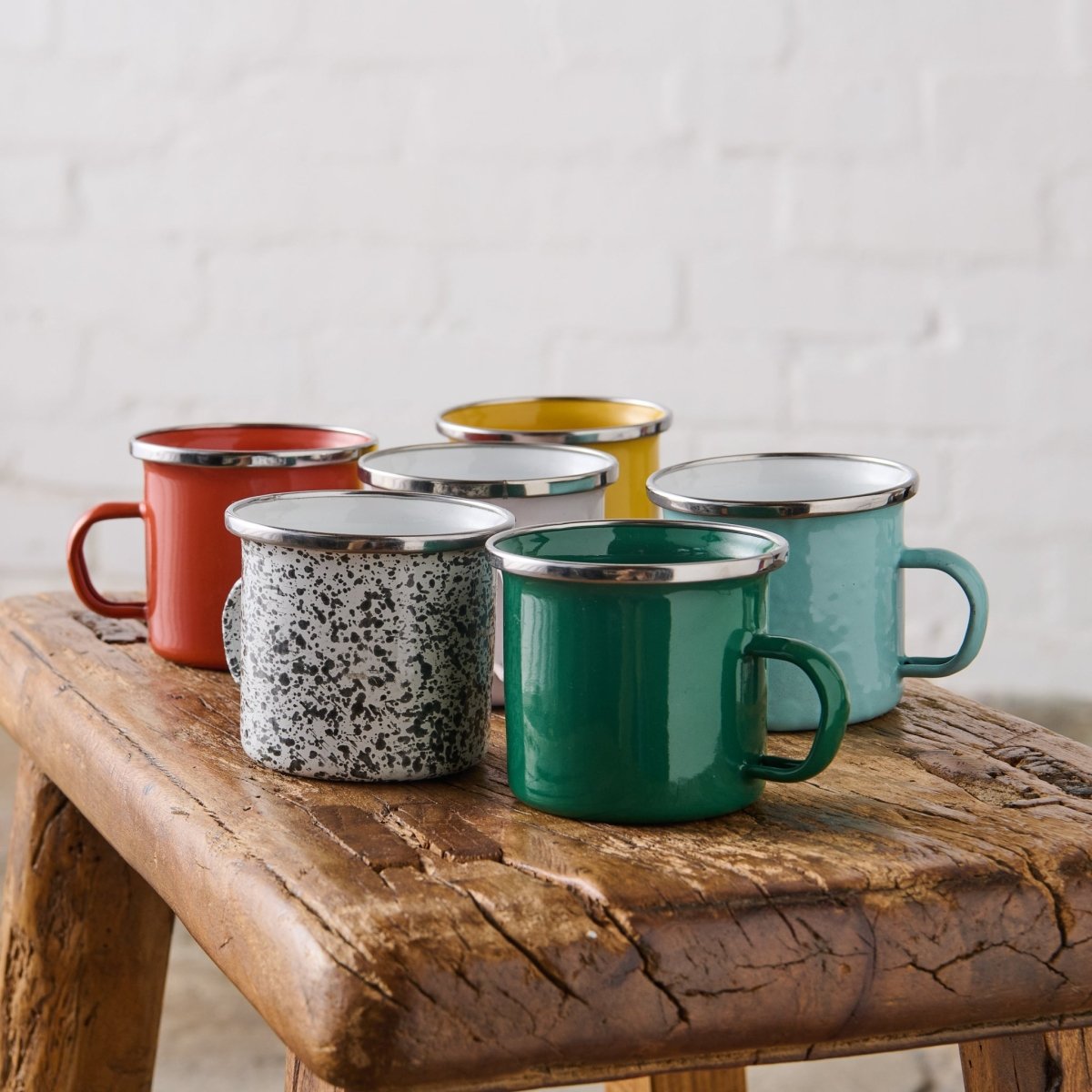 Enamel Babycino Cups