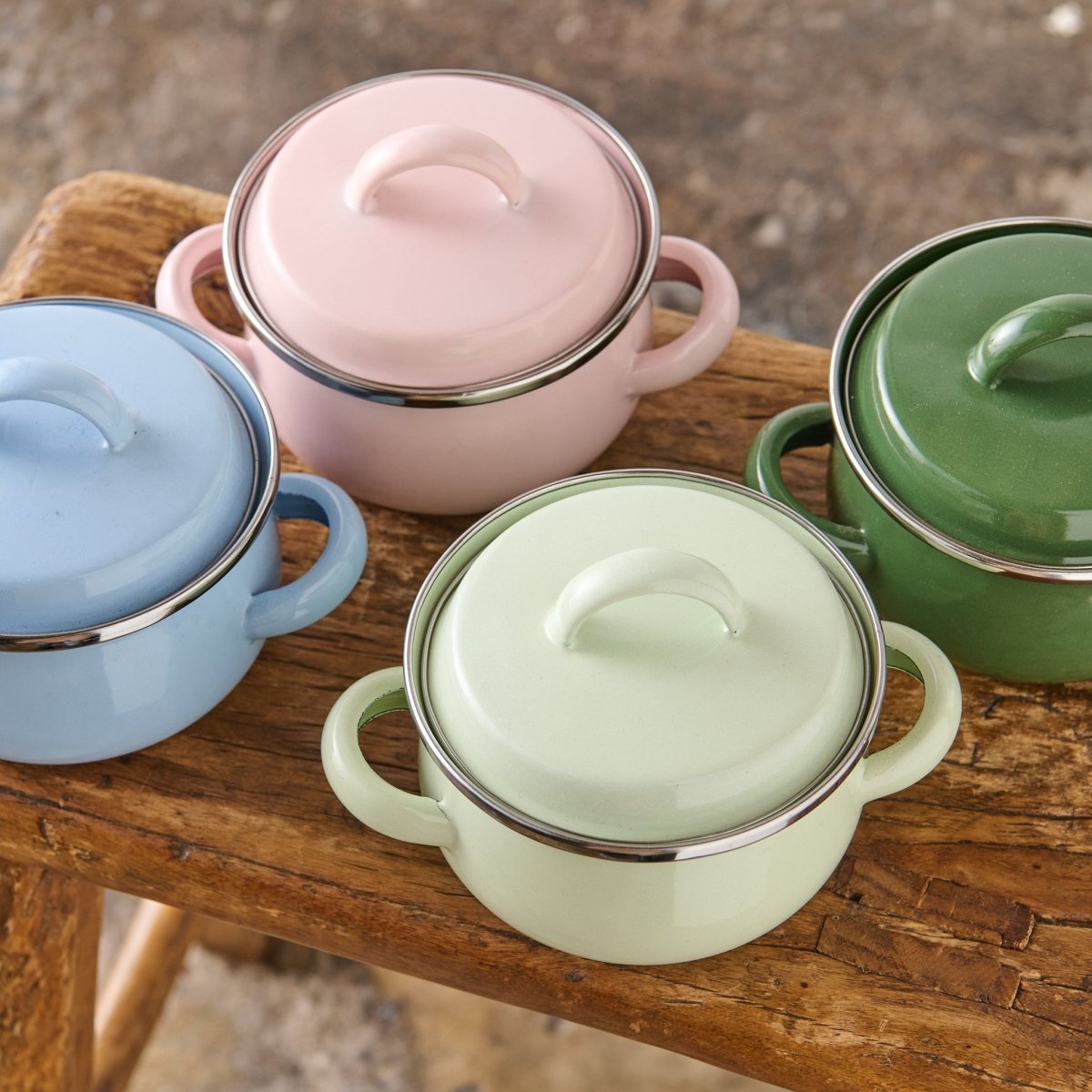 Enamel Pots