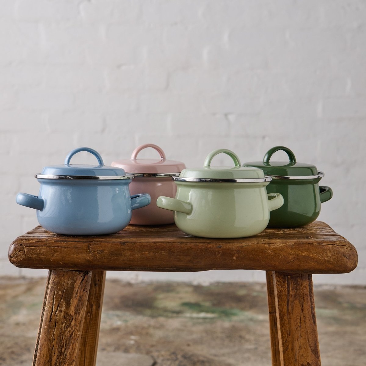 Enamel Pots