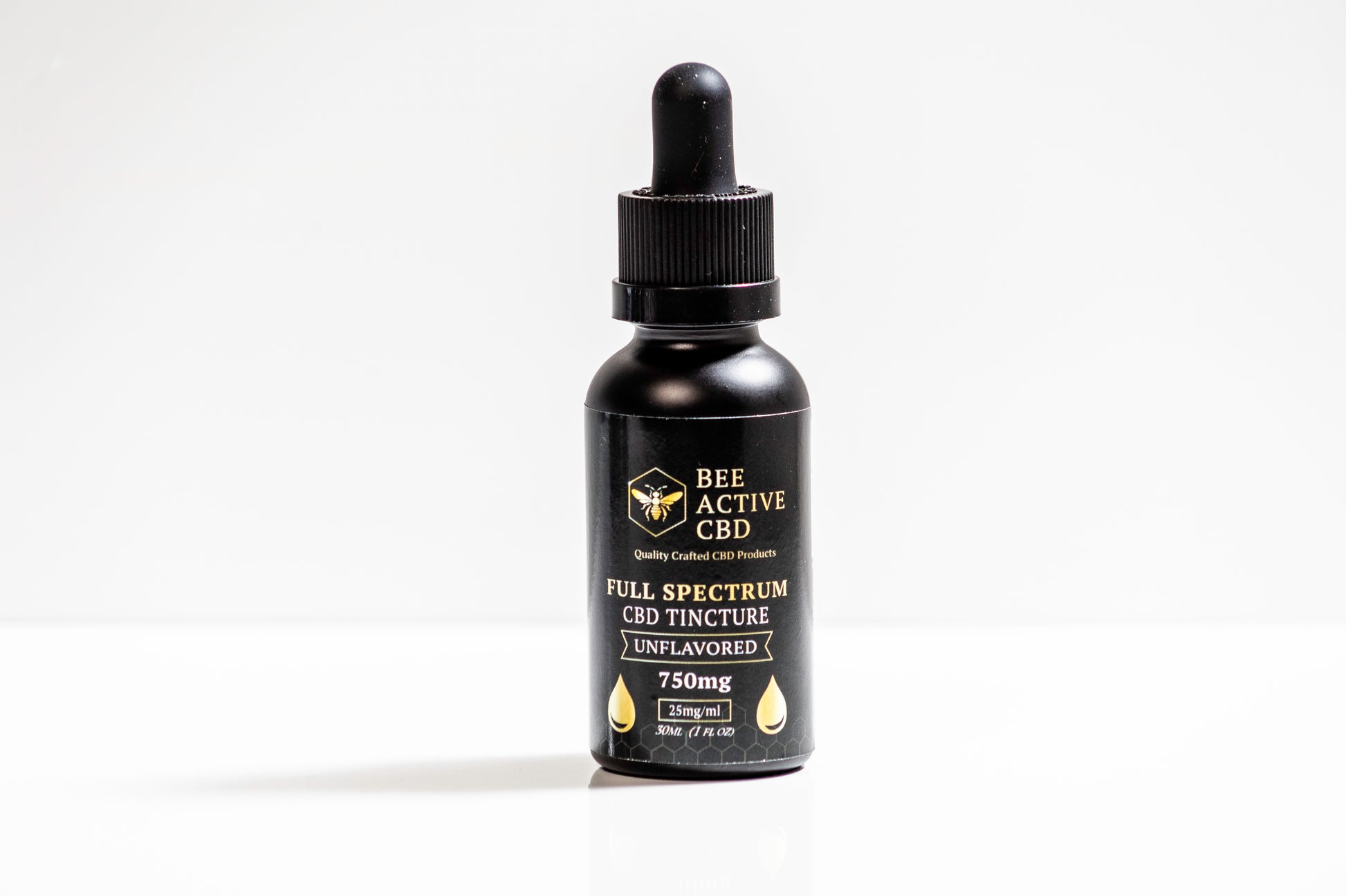 Bee Active CBD Full-Spectrum Tincture Unflavored-1