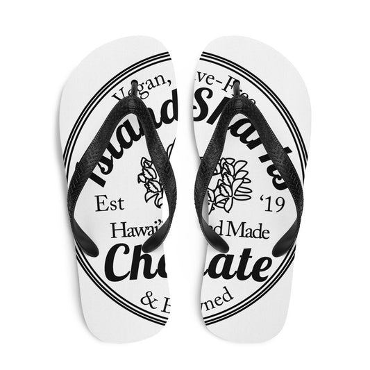 Island Sharks Chocolate Flip-Flops