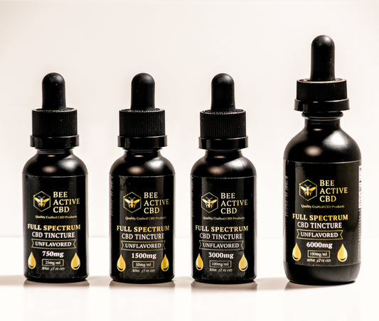 Bee Active CBD Full-Spectrum Tincture Unflavored-0