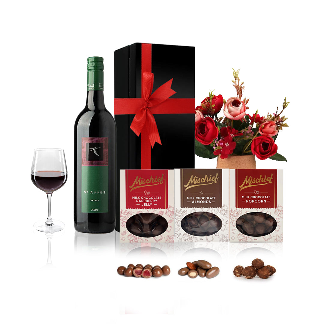 Red Wine & Chocolate Gift Hamper