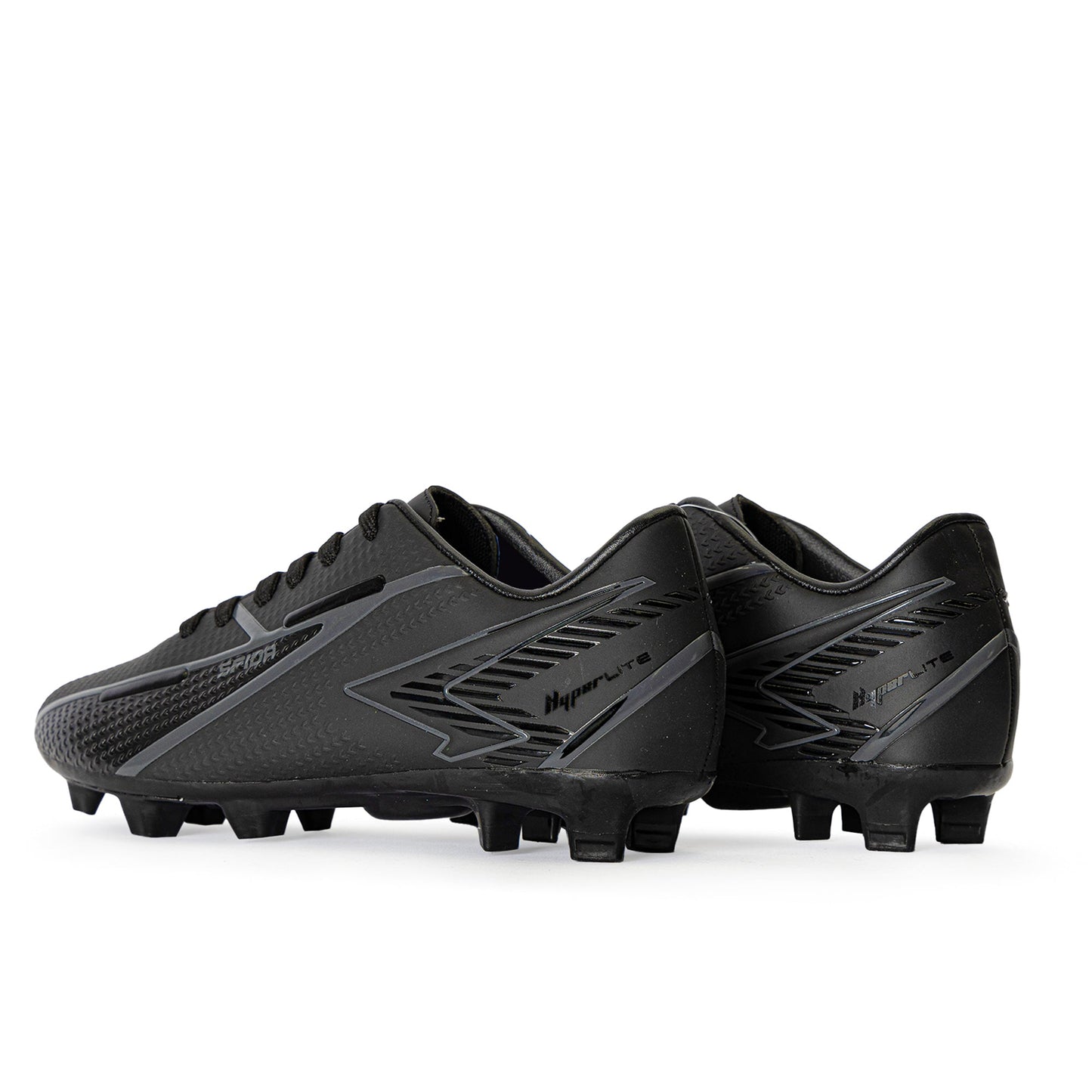 Strike Kid's Football Boots - Black/Black Wide Fit
